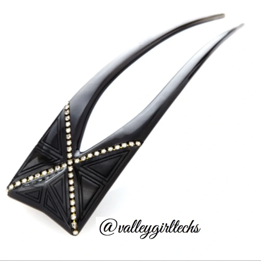 LAST ONE💗Colette‎ Malouf Architecture & Swarovski hairpin